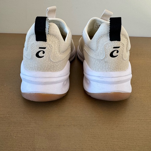 Clove Strada Sand/White/Gum Healthcare Lace-up Comfort Sneakers Size W8/M6.5 - Picture 4 of 8